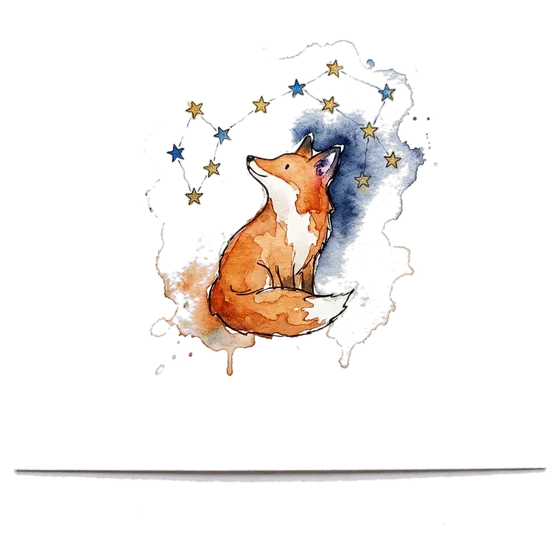 A watercolour constellation of ten stars joined by faint threads, one for each problem the gpt astra model addressed