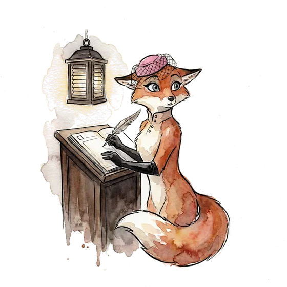 A watercolour fox pausing over an open ledger with one unticked box, the materiality assessment holding a 284 million record claim at bay A watercolour fox pausing over an open ledger with one unticked box, the materiality assessment holding a 284 million record claim at bay