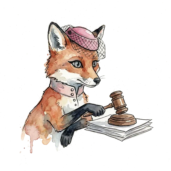 A fox resting a paw on a gavel beside a folded stack of papers, illustrating regulation crypto assets and the SEC's new disclosure-first exemption rules A fox resting a paw on a gavel beside a folded stack of papers, illustrating regulation crypto assets and the SEC's new disclosure-first exemption rules