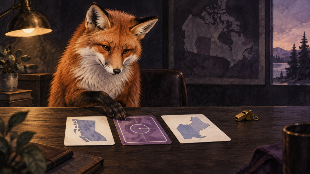 A keen fox mapping the BetMGM Vikings Canada partnership across Alberta and Ontario