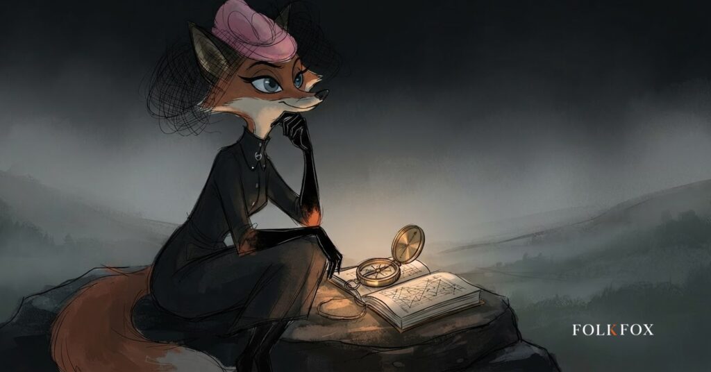 An ink-and-watercolour fox calculating migration paths by lantern light across an empty moorland, an illustration of sora api discontinuation and video migration